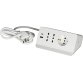 bticino S3711DBU power extension 2 m 3 AC outlet(s) Indoor White