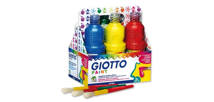Giotto Tempera Pronta 1000 ml Bottle Multi