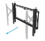 B-Tech BT8443/B soporte para TV 190,5 cm (75") Negro