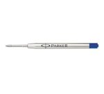 Recharge encre parker quink pour stylo-bille pointe large encre bleue