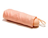 Muitomas UMBRELLAPF umbrella Peach Metal Polyester Compact Rain umbrella