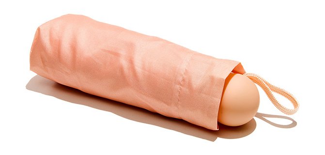 Muitomas UMBRELLAPF paraguas Durazno Metal Poliéster Compacto