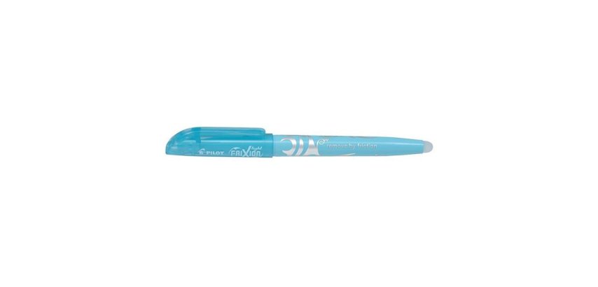 Surligneur pilot frixion light soft pointe moyenne     coloris bleu pastel