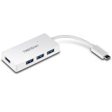 Trendnet TUC-H4E hub de interfaz USB 3.2 Gen 1 (3.1 Gen 1) Type-C 5000 Mbit/s Blanco