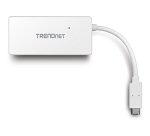 Trendnet TUC-H4E hub de interfaz USB 3.2 Gen 1 (3.1 Gen 1) Type-C 5000 Mbit/s Blanco