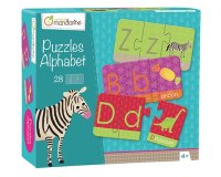 Alphabet, Puzzles alphabet - Multicolore
