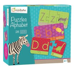 Alphabet, Puzzles alphabet - Multicolore