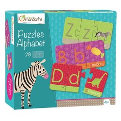 Alphabet, Puzzles alphabet - Multicolore
