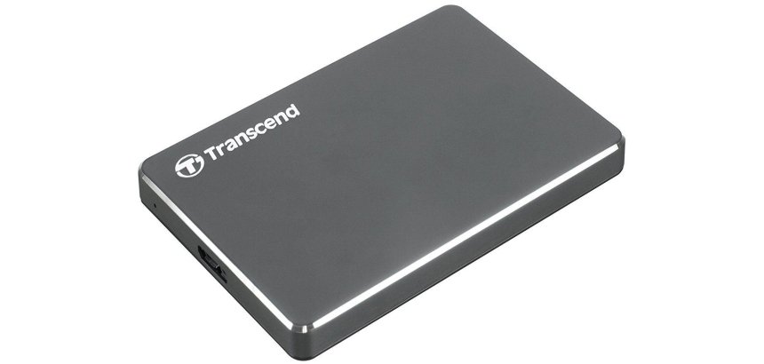 Transcend StoreJet 25C3 disque dur externe 1 To 5400 tr/min 2.5" Micro-USB B 3.2 Gen 1 (3.1 Gen 1) Gris