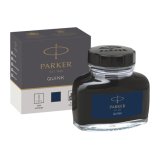 Encre parker bleue noire flacon 57ml
