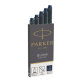 Parker 1950385 pen refill Black, Blue 5 pc(s)