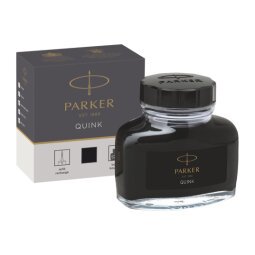 Flacon 50ml encre Noir effaçable. En blister.