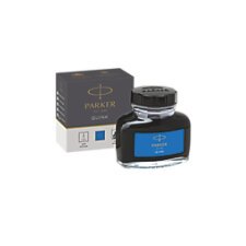 Flacon 50ml encre Bleue effaçable. En blister.