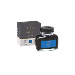 Flacon 50ml encre Bleue effaçable. En blister.