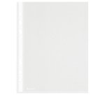 Pochettes perforées Esselte A5 polypropylène 5/100e grainé  - Boîte de 100