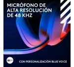 Logitech G Auriculares inalámbricos Astro A20 X LIGHTSPEED para gaming para PS5, Xbox, Switch y PC con PLAYSYNC AUDIO de dos sistemas, Bluetooth, RGB LIGHTSYNC y micrófono con varilla de 48 kHz, Blanco