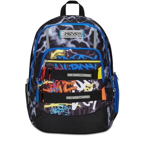 Seven 200102409-899 backpack School backpack Multicolour Polyester