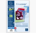 Protege-documents personnalisable exacompta     polypropylene semi-rigide     24x32cm 120 vues coloris