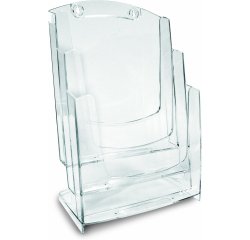 Portadepliant modulare - 3 tasche A4 - 23,7 x 35,7 x 18,2 cm - Arda