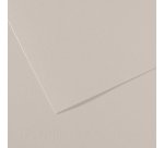 Papier dessin canson feuille mi-teintes n 120 grain gelatine haute teneur coton 160g 50x x65cm unicolore gris perle