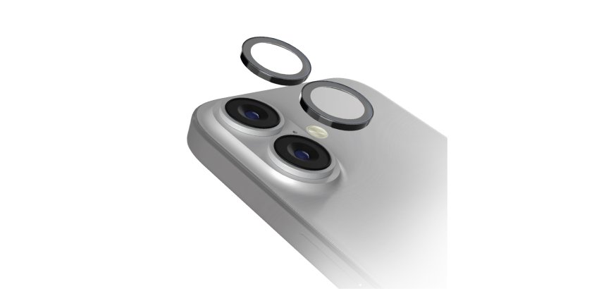 SBS Kit accessoires smartphone Protection objectif photo pour iPhone 16/16 Plus