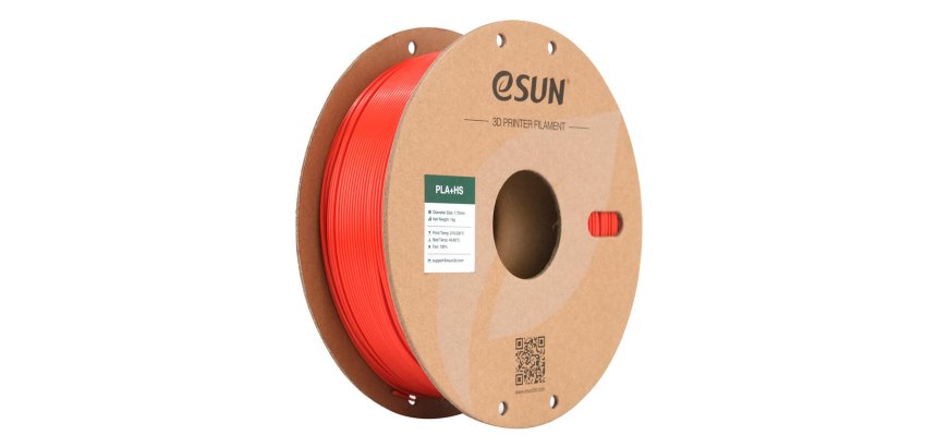eSUN PLA+HS Polymelkzuur-plus (PLA+) Rood 1 kg