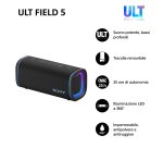 Sony Ult Field 5 Altoparlante portatile stereo Nero
