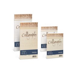 Carta Calligraphy Canvas - A4 - 200 gr - bianco 01 - Favini - conf. 50 fogli