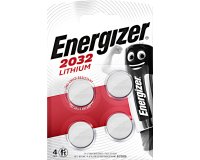 Pile energizer cr2032 lithium 3v blister 4 unités