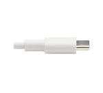 Tripp Lite M102-003-WH Cable de Sincronización y Carga USB C a Lightning, Certificado MFi - USB 2.0, M/M, Blanco, 0.91 m [3 pies]