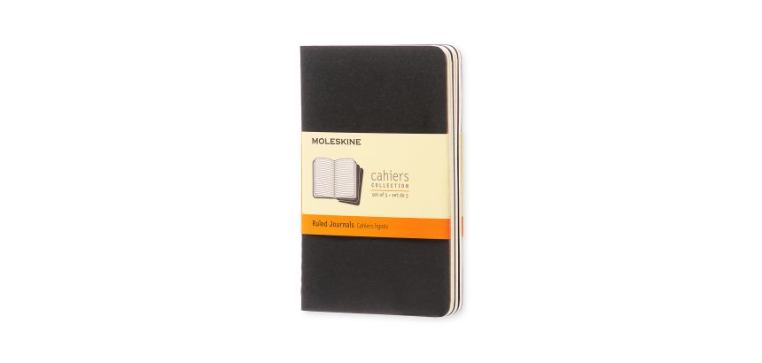 Moleskine QP311 quaderno per scrivere 64 fogli Nero