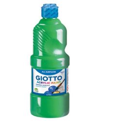 Giotto 533712 acrylic paint 500 ml Green Bottle