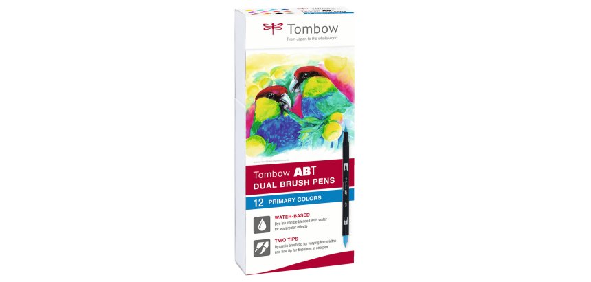 Feutre double pointe 'ABT DUAL BRUSH PEN'