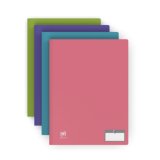 Protège-documents Memphis 80 vues, 40 pochettes. En polypropylène opaque. Assortis style