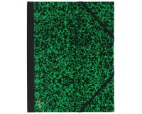 Carton à dessin canson papier marbré vert 90g dos koveril noir fermeture élastique 250x325mm