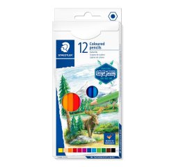 Crayon de couleur staedtler 146c design journey etui      carton 12 unites coloris      assortis