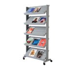 Presentoir mob 1f/5 niv alu