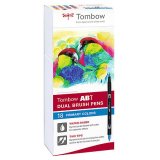 Feutre double pointe 'ABT DUAL BRUSH PEN', primaires