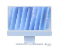 Apple iMac Apple M M4 59,7 cm (23.5") 4480 x 2520 Pixeles PC todo en uno 24 GB 512 GB SSD macOS Sequoia Wi-Fi 6E (802.11ax) Azul