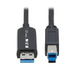 Tripp Lite U328F-15M cavo USB USB 3.2 Gen 1 (3.1 Gen 1) USB A USB B 5 Gbit/s Nero
