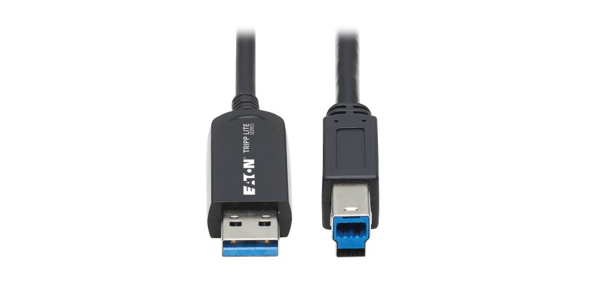 Tripp Lite U328F-15M cavo USB USB 3.2 Gen 1 (3.1 Gen 1) USB A USB B 5 Gbit/s Nero
