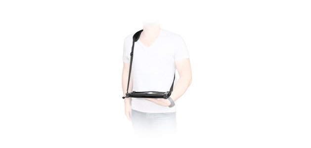 Mobilis ERGONOMIC SHOULDER STRAP . sangle Ordinateur portable Noir
