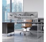 Ergotron Barre tri-écrans pour bras HX