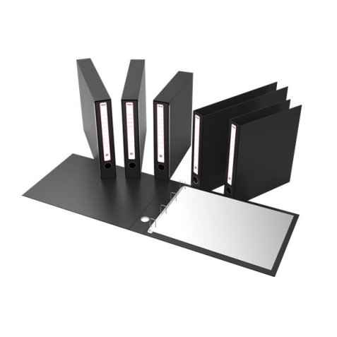 KING MEC PKM4100 raccoglitore ad anelli Nero