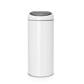 Poubelle Brabantia Touch Bin New, 30L - White 115141