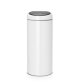 Poubelle Brabantia Touch Bin New, 30L - White 115141