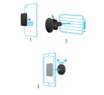 Mobilis 044004 soporte Soporte pasivo Teléfono móvil/smartphone Negro