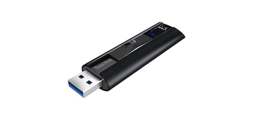 SanDisk Extreme Pro unidad flash USB 128 GB USB tipo A 3.2 Gen 1 (3.1 Gen 1) Negro