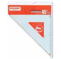 Squadra linea Profil - alluminio - 45gradi - 30cm - Arda