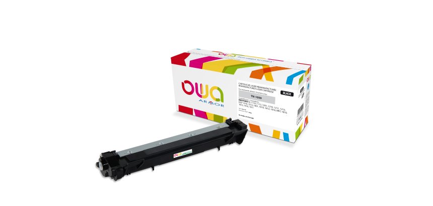 Toner remanufacturé OWA - standard - Noir - pour BROTHER TN-1000, TN-1070, TN-1050, TN-1030